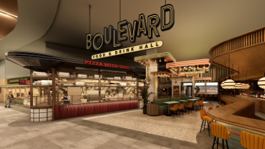 Entrance to Boulevard restaurant